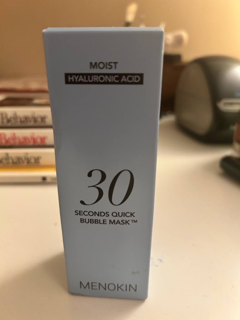 Source Unknown Menokin 30 Seconds Quick Bubble Mask - Light Blue